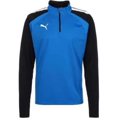 Puma Herren, Sportshirt, TeamLIGA 1/4 Zip Trainingssweat Herren (XL), Blau, XL Puma Herren, Sportshirt, TeamLIGA 1/4 Zip Trainingssweat Herren (XL), Blau, XL