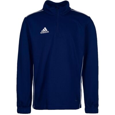 Adidas Unisex, Pullover, Core 18 Trainingsshirt Kinder, Blau, Weiss, (128) Adidas Unisex, Pullover, Core 18 Trainingsshirt Kinder, Blau, Weiss, (128)