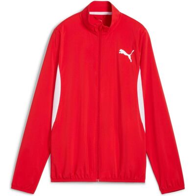 Puma Damen, Trainingsjacken, W Cross The Line Jacket 3.0 (M), Rot, M Puma Damen, Trainingsjacken, W Cross The Line Jacket 3.0 (M), Rot, M