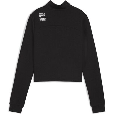 Puma Damen, Laufjacke, W x HYROX CLOUDSPUN 1/4 ZIP (L), Schwarz, L Puma Damen, Laufjacke, W x HYROX CLOUDSPUN 1/4 ZIP (L), Schwarz, L