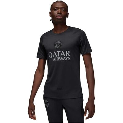 Nike, Herren, Sportshirt, PSG Strike Trikot (L), Grau, Schwarz, L Nike, Herren, Sportshirt, PSG Strike Trikot (L), Grau, Schwarz, L