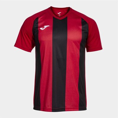 Joma, Herren, Sportshirt, Camista Manga Corta Inter T-Shirt (M), Rot, Schwarz, M Joma, Herren, Sportshirt, Camista Manga Corta Inter T-Shirt (M), Rot, Schwarz, M