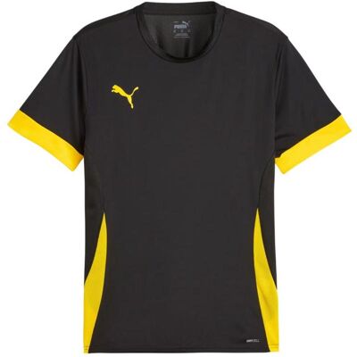 Puma Herren, Sportshirt, Herren teamGoal Matchday Trikot (M), Schwarz, Gelb, M Puma Herren, Sportshirt, Herren teamGoal Matchday Trikot (M), Schwarz, Gelb, M