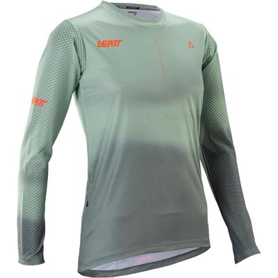 Leatt, Damen, Velotrikot, MTB Trail 3.0 Long Sleeve Jersey W mist green XS (XS), Grün, XS Leatt, Damen, Velotrikot, MTB Trail 3.0 Long Sleeve Jersey W mist green XS (XS), Grün, XS