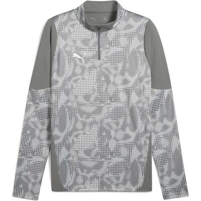 Puma Herren, Pullover, teamCUP Training 1/4 Zip Top, Grau, Silber, (3XL) Puma Herren, Pullover, teamCUP Training 1/4 Zip Top, Grau, Silber, (3XL)