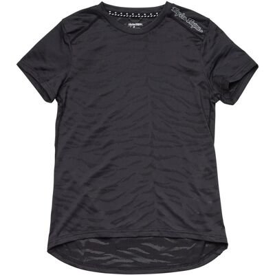 Troy Lee Designs, Damen, Velotrikot, Womens Lilium SS Jersey, Tiger Jacquard, black, M (M), Schwarz, M Troy Lee Designs, Damen, Velotrikot, Womens Lilium SS Jersey, Tiger Jacquard, black, M (M), Schwarz, M