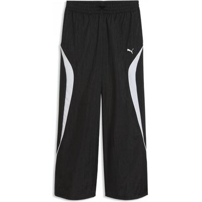 Puma Damen, Sporthose, SPORT Relaxed Woven Pants (M), Schwarz Puma Damen, Sporthose, SPORT Relaxed Woven Pants (M), Schwarz