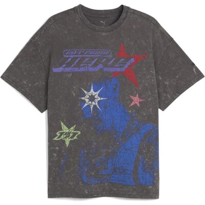 Puma Herren, Sportshirt, LaMelo Star Vision Graphic Tee (XL), Grau, XL Puma Herren, Sportshirt, LaMelo Star Vision Graphic Tee (XL), Grau, XL