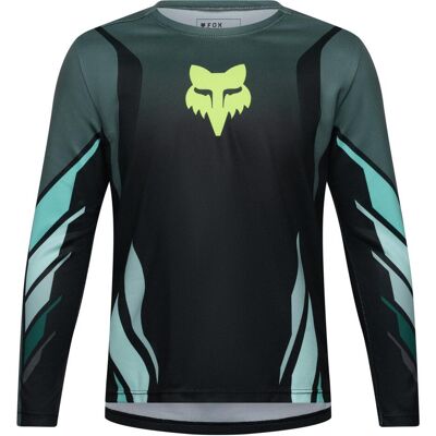 Fox, Jungen, Velotrikot, Yth Ranger LS Jersey Foundry (S), Grün, S Fox, Jungen, Velotrikot, Yth Ranger LS Jersey Foundry (S), Grün, S