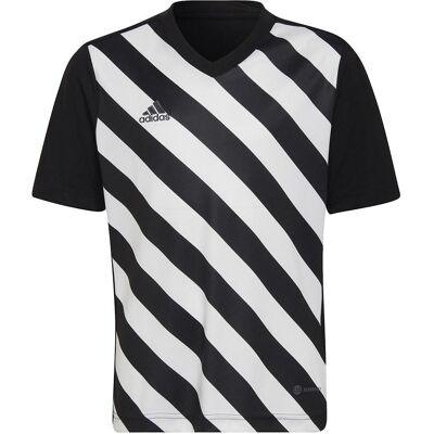 Adidas Jungen, Fussballtrikot, Entrada 22 Graphic Fussballtrikot Kinder (128), Weiss, Schwarz, 128 Adidas Jungen, Fussballtrikot, Entrada 22 Graphic Fussballtrikot Kinder (128), Weiss, Schwarz, 128