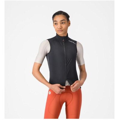 Castelli, Damen, Velojacke, Espresso 2 W Vest (L), Schwarz, L Castelli, Damen, Velojacke, Espresso 2 W Vest (L), Schwarz, L