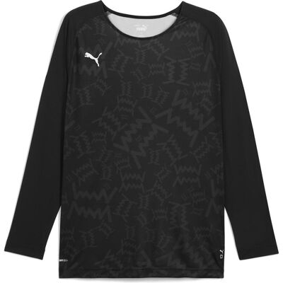 Puma Herren, Sportshirt, teamJAWS Graphic LS Shooting Shirt (S), Schwarz, S Puma Herren, Sportshirt, teamJAWS Graphic LS Shooting Shirt (S), Schwarz, S