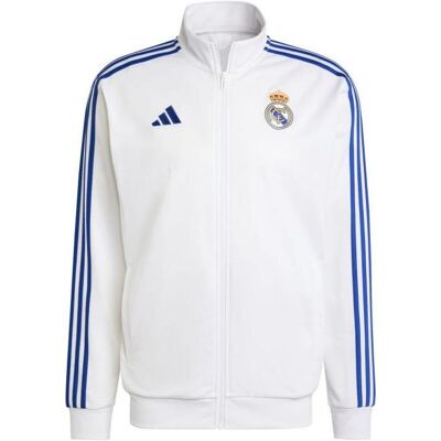 Adidas Herren, Fussballtrikot, Real Madrid DNA TT Herren Sweatshirt (L), Weiss, L Adidas Herren, Fussballtrikot, Real Madrid DNA TT Herren Sweatshirt (L), Weiss, L