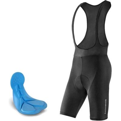Rockbros, Herren, Velohosen, RK2002XL bib shorts with XL pad - black (XL), Schwarz Rockbros, Herren, Velohosen, RK2002XL bib shorts with XL pad - black (XL), Schwarz