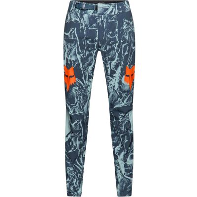 Fox, Herren, Velohosen, Ranger Pant Image Print (30, S), Blau Fox, Herren, Velohosen, Ranger Pant Image Print (30, S), Blau