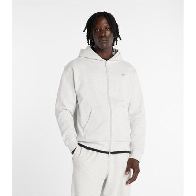New Balance, Herren, Pullover, Athletics French Terry Full Zip, Grau, (M) New Balance, Herren, Pullover, Athletics French Terry Full Zip, Grau, (M)