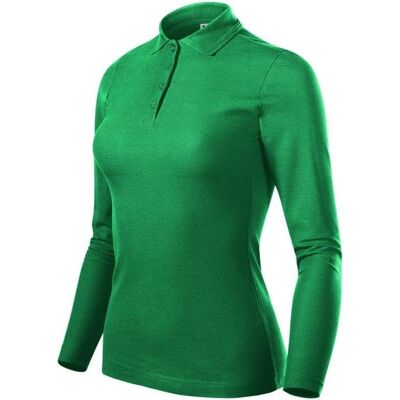 Malfini, Damen, Funktionsshirt, Pique Polo LS W MLI-23116 Polo Shirt (S), Grün, S Malfini, Damen, Funktionsshirt, Pique Polo LS W MLI-23116 Polo Shirt (S), Grün, S