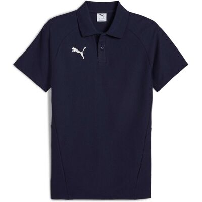 Puma Herren, Sportshirt, teamEVOSTRIPE Polo (3XL), Blau, 3XL Puma Herren, Sportshirt, teamEVOSTRIPE Polo (3XL), Blau, 3XL