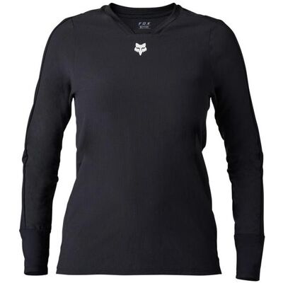 Fox, Damen, Velotrikot, Jersey 24 W Defend Thermal Blk (XS), Schwarz, XS Fox, Damen, Velotrikot, Jersey 24 W Defend Thermal Blk (XS), Schwarz, XS