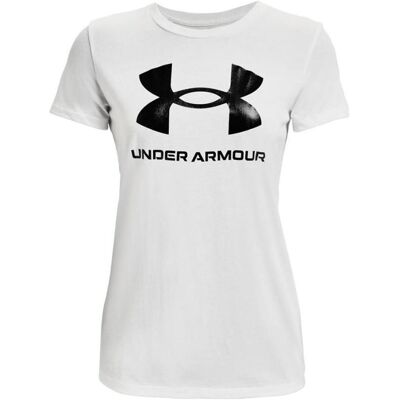 Christina Aguilera, Damen, Sportshirt, Under Armour Live Sportstyle Graphic W SSC T-Shirt 1356305 102 (XS), Weiss, XS Christina Aguilera, Damen, Sportshirt, Under Armour Live Sportstyle Graphic W SSC T-Shirt 1356305 102 (XS), Weiss, XS