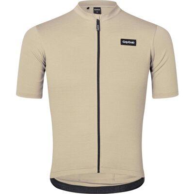 GripGrab, Herren, Velotrikot, GripGrap XPLR Merinotech Short Sleeve Jersey Beige (XL), Beige, XL GripGrab, Herren, Velotrikot, GripGrap XPLR Merinotech Short Sleeve Jersey Beige (XL), Beige, XL