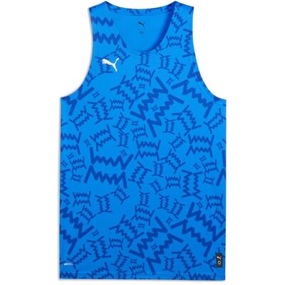 Puma Herren, Sportshirt, teamJAWS Graphic Jersey (M), Blau, M Puma Herren, Sportshirt, teamJAWS Graphic Jersey (M), Blau, M