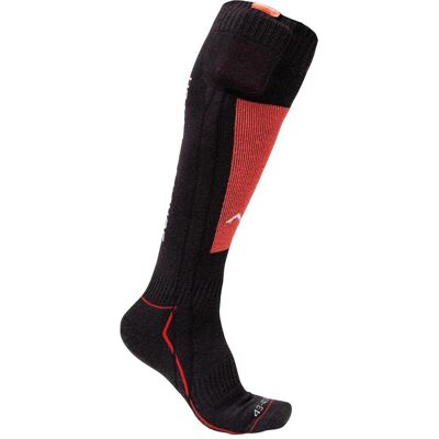Heat Experience, Unisex, Sportsocken, Heated Technical Socks w.batteries (S), Rot, Schwarz Heat Experience, Unisex, Sportsocken, Heated Technical Socks w.batteries (S), Rot, Schwarz
