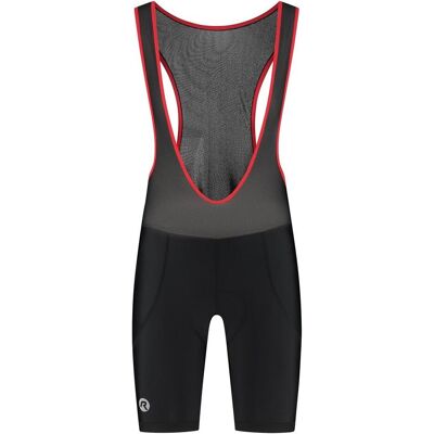 Rogelli, Herren, Velohosen, Core Cycling Radhose mit Trägern (M), Rot, Schwarz Rogelli, Herren, Velohosen, Core Cycling Radhose mit Trägern (M), Rot, Schwarz