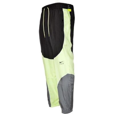 Nike, Damen, Sporthose, Swoosh Fly Pants Wmns Smoke Grey/Black/Barely Volt/Black - CZ3953-084 (S), Schwarz, Grau, Mehrfarbig Nike, Damen, Sporthose, Swoosh Fly Pants Wmns Smoke Grey/Black/Barely Volt/Black - CZ3953-084 (S), Schwarz, Grau, Mehrfarbig