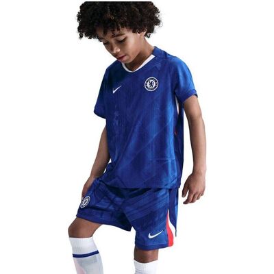 Nike, Unisex, Fussballtrikot, Chelsea FC 2025/2026 Stadium Home Kit HJ5617-496 (110, 116, M), Mehrfarbig, Weiss, Blau, Rot, 116, 110, M Nike, Unisex, Fussballtrikot, Chelsea FC 2025/2026 Stadium Home Kit HJ5617-496 (110, 116, M), Mehrfarbig, Weiss, Blau, Rot, 116, 110, M