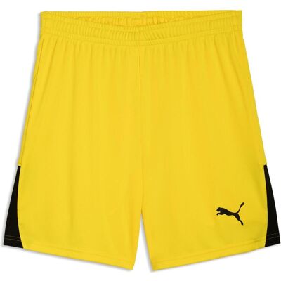 Puma Herren, Sporthose, teamLIGA26 Shorts (XL), Schwarz, Gelb Puma Herren, Sporthose, teamLIGA26 Shorts (XL), Schwarz, Gelb
