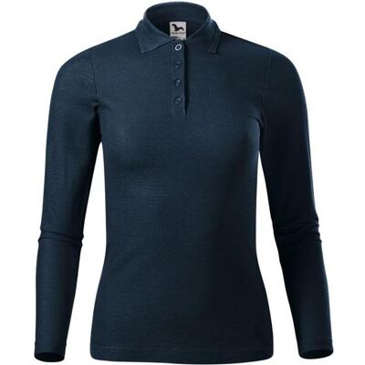 Malfini, Damen, Shirts, Poloshirt Piqué Langärmlig, Blau, (XL) Malfini, Damen, Shirts, Poloshirt Piqué Langärmlig, Blau, (XL)