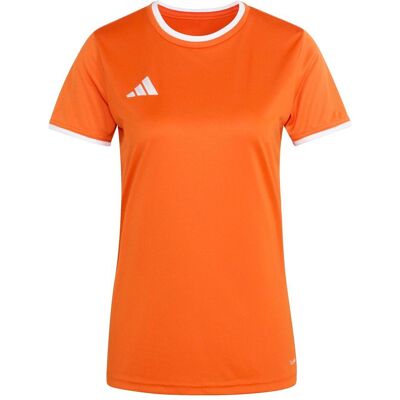Adidas Damen, Sportshirt, Ent26 Jsy W - teaora/white (L), Weiss, L Adidas Damen, Sportshirt, Ent26 Jsy W - teaora/white (L), Weiss, L