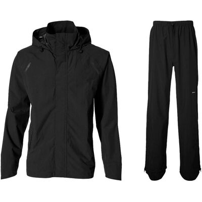 Basil, Unisex, Outdoorhose, Hoga Regenanzug unisex (L), Schwarz Basil, Unisex, Outdoorhose, Hoga Regenanzug unisex (L), Schwarz