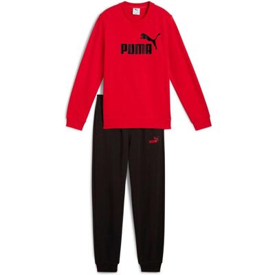 Puma Jungen, Trainingsjacken, ESS No.1 Logo Crew Sweat Suit TR B (152), Rot, 152 Puma Jungen, Trainingsjacken, ESS No.1 Logo Crew Sweat Suit TR B (152), Rot, 152