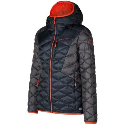 La Sportiva, Damen, Skijacke, Damen Pinnacle Down Jkt Jacke (XL), Rot, Schwarz, XL La Sportiva, Damen, Skijacke, Damen Pinnacle Down Jkt Jacke (XL), Rot, Schwarz, XL