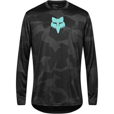 Fox, Velotrikot, Ranger Trudri LS Jersey SG (S), Schwarz, S Fox, Velotrikot, Ranger Trudri LS Jersey SG (S), Schwarz, S