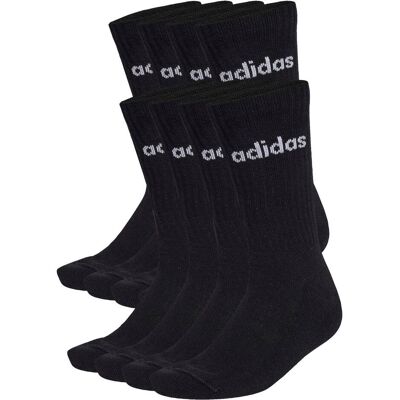 Adidas Unisex, Sportsocken, C Lin Crew 10Pp - black/white (37 - 39), Schwarz Adidas Unisex, Sportsocken, C Lin Crew 10Pp - black/white (37 - 39), Schwarz
