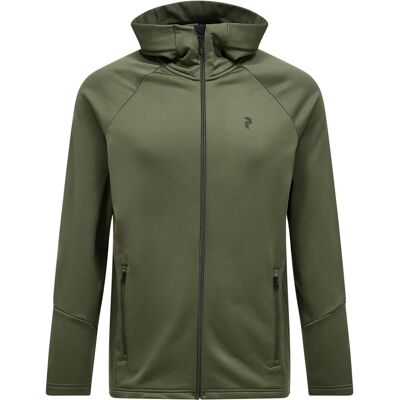 Peak Performance, Herren, Outdoorjacken, Rider Essentials Hoodie (L), Grün, L Peak Performance, Herren, Outdoorjacken, Rider Essentials Hoodie (L), Grün, L
