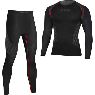 Spokey, Herren, Funktionsunterhose, Thermounterwäsche (XL, XXL), Schwarz, XL, XXL Spokey, Herren, Funktionsunterhose, Thermounterwäsche (XL, XXL), Schwarz, XL, XXL