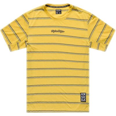 Troy Lee Designs, Herren, Velotrikot, Skyline Ride SS Tee, Checked Out, butter, XL (XL), Gelb, XL Troy Lee Designs, Herren, Velotrikot, Skyline Ride SS Tee, Checked Out, butter, XL (XL), Gelb, XL