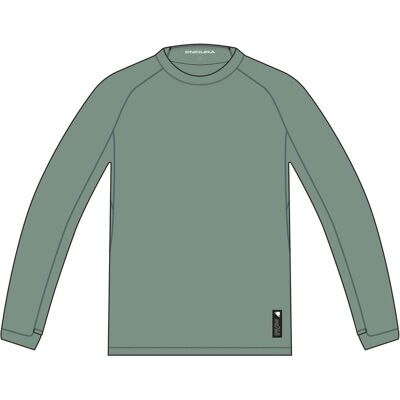 Endura, Herren, Velotrikot, Alltrack Roam Tech L/S Shirt (XXL), Grün, XXL Endura, Herren, Velotrikot, Alltrack Roam Tech L/S Shirt (XXL), Grün, XXL