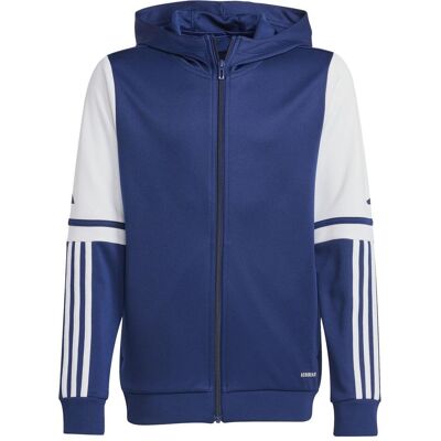 Adidas Jungen, Pullover, Squadra 25 Hoody Kids, Blau, Weiss, (128) Adidas Jungen, Pullover, Squadra 25 Hoody Kids, Blau, Weiss, (128)
