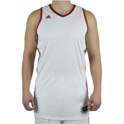 Adidas Herren, Sportshirt, E Kit JSY 3.0 AI4662 *4055344580301 (3XL), Weiss, 3XL Adidas Herren, Sportshirt, E Kit JSY 3.0 AI4662 *4055344580301 (3XL), Weiss, 3XL