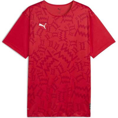 Puma Herren, Sportshirt, teamJAWS Graphic SS Shooting Shirt (3XL), Rot, 3XL Puma Herren, Sportshirt, teamJAWS Graphic SS Shooting Shirt (3XL), Rot, 3XL
