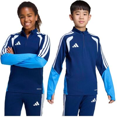 Adidas Jungen, Sportshirt, Kinder-Sweatshirt Tiro Wettkampf-Trainingsshirt blau (140), Blau, 140 Adidas Jungen, Sportshirt, Kinder-Sweatshirt Tiro Wettkampf-Trainingsshirt blau (140), Blau, 140