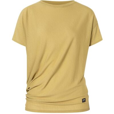 Super Natural, Damen, Sportshirt, W Yoga Loose Tee (XS), Beige, XS Super Natural, Damen, Sportshirt, W Yoga Loose Tee (XS), Beige, XS