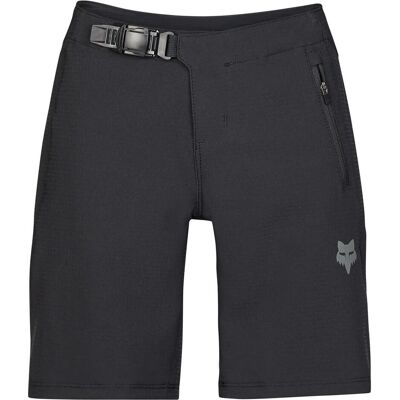 Fox, Jungen, Velohosen, Short 24 Yth Defend Blk (128, 134, 24), Schwarz Fox, Jungen, Velohosen, Short 24 Yth Defend Blk (128, 134, 24), Schwarz