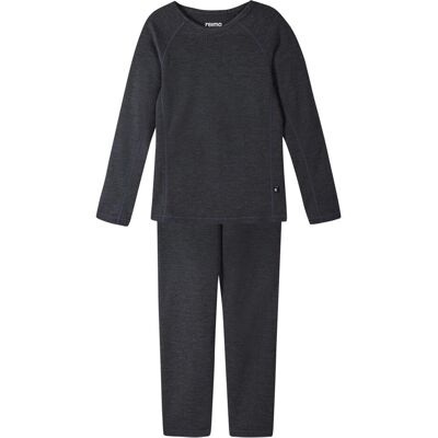 Reima, Funktionsshirt, Unterwäsche Set Lani Black (80), Schwarz, 80 Reima, Funktionsshirt, Unterwäsche Set Lani Black (80), Schwarz, 80