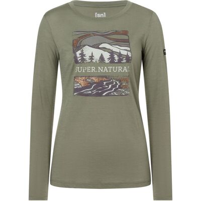 Super Natural, Damen, Funktionsshirt, Great Bear River (S), S Super Natural, Damen, Funktionsshirt, Great Bear River (S), S